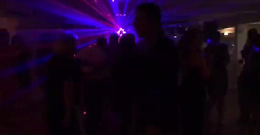 Dez Commanding the lights on the dance floor